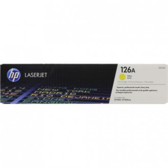 Лазерный картридж HP CE312A  №126A жовтий