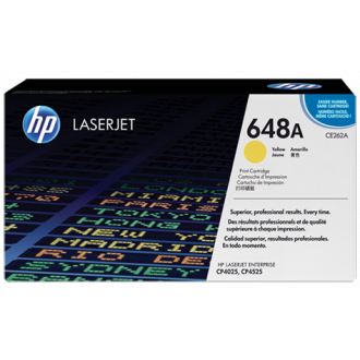 Оригинальный лазерный картридж HP CE262A желтый