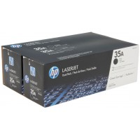 Картридж подвійний HP CB435AD/AF Чорний